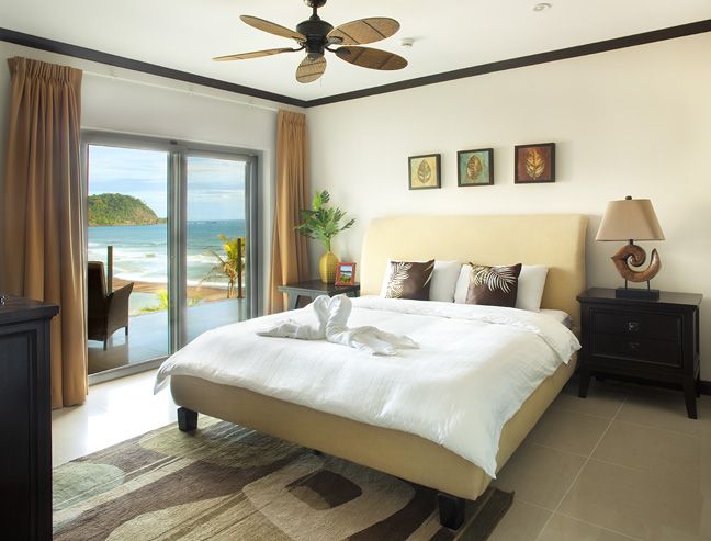 Master Bedroom with an Ocean View